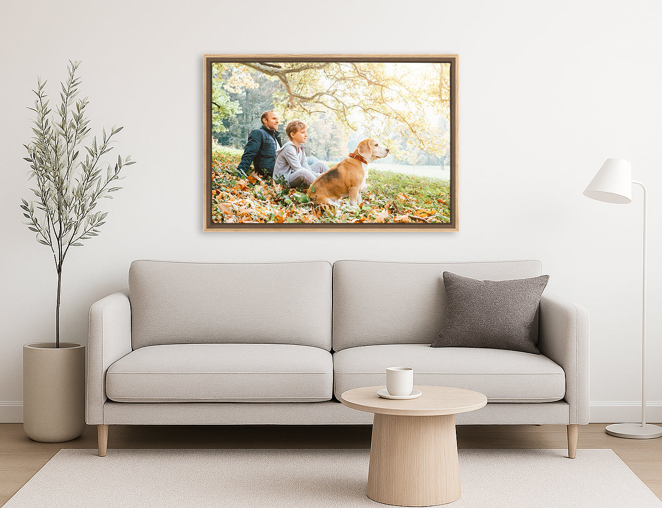 Floating Frame Canvas