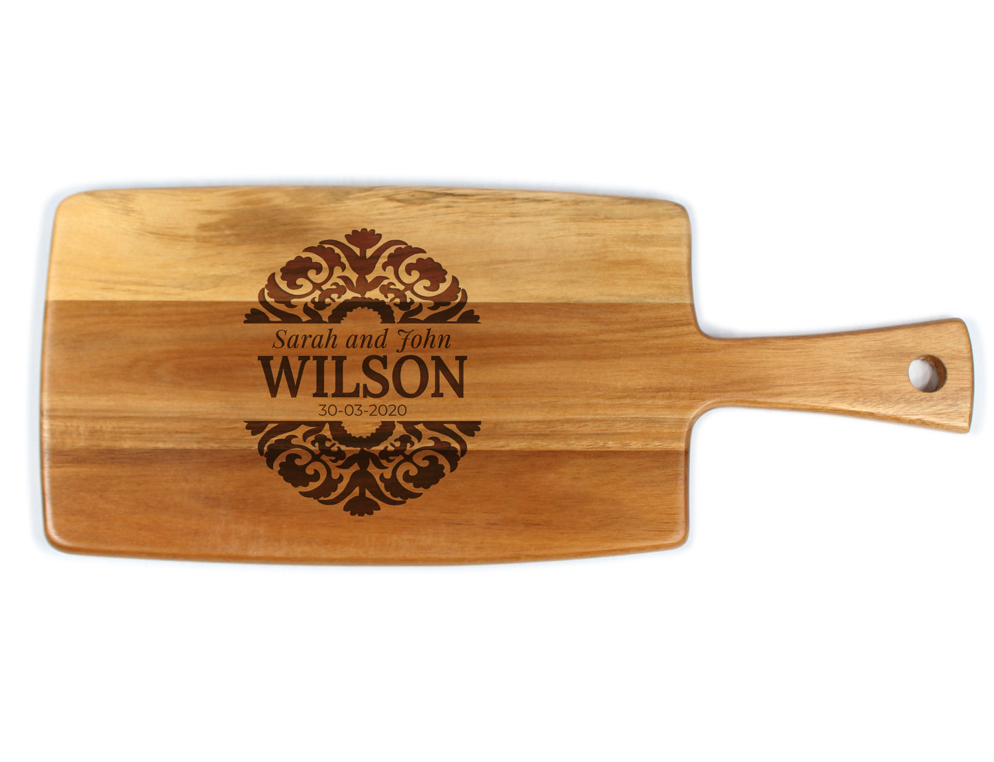 Engraved Cheese Board - Couple design