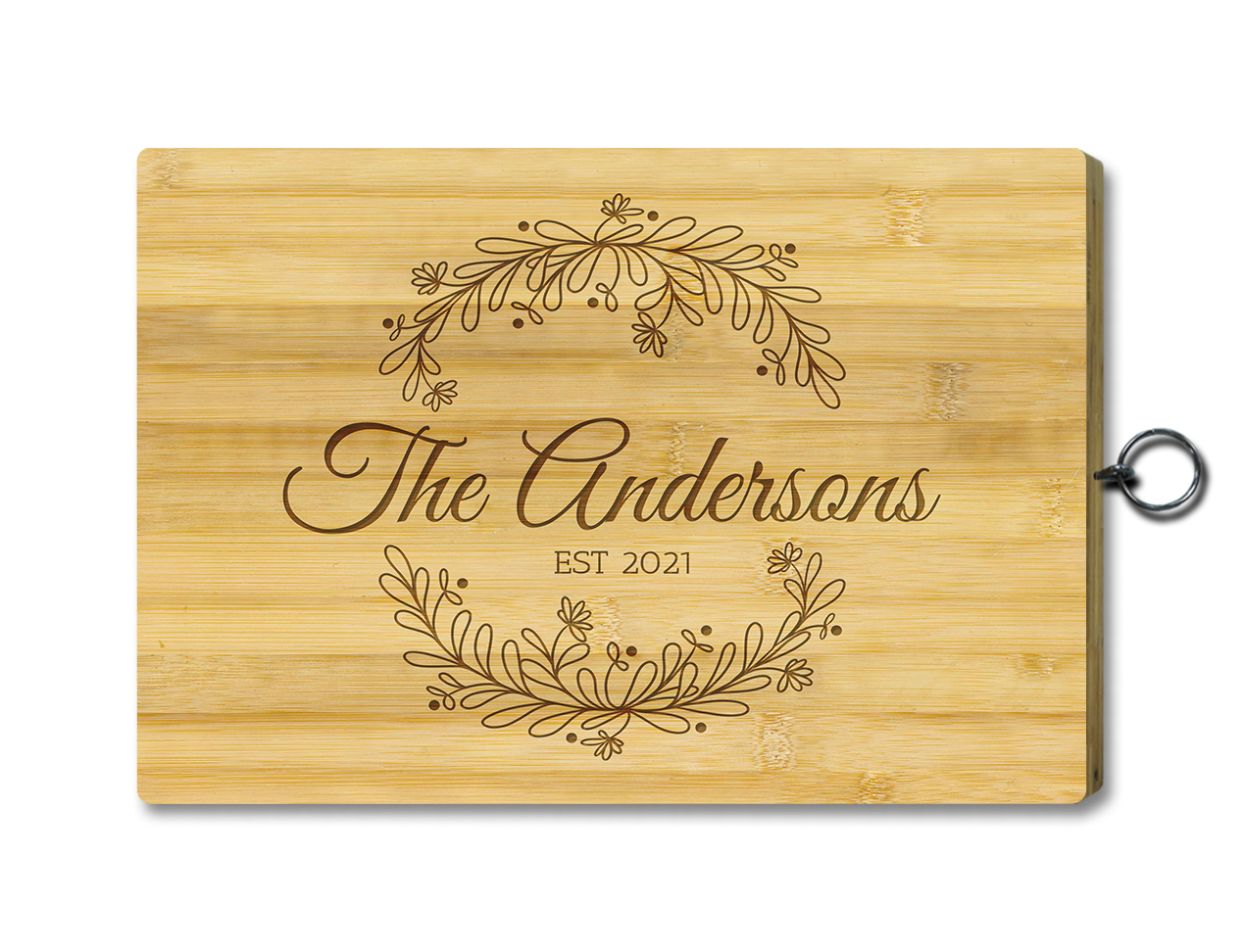 Chopping Board - Engraved - Made in New Zealand - Family