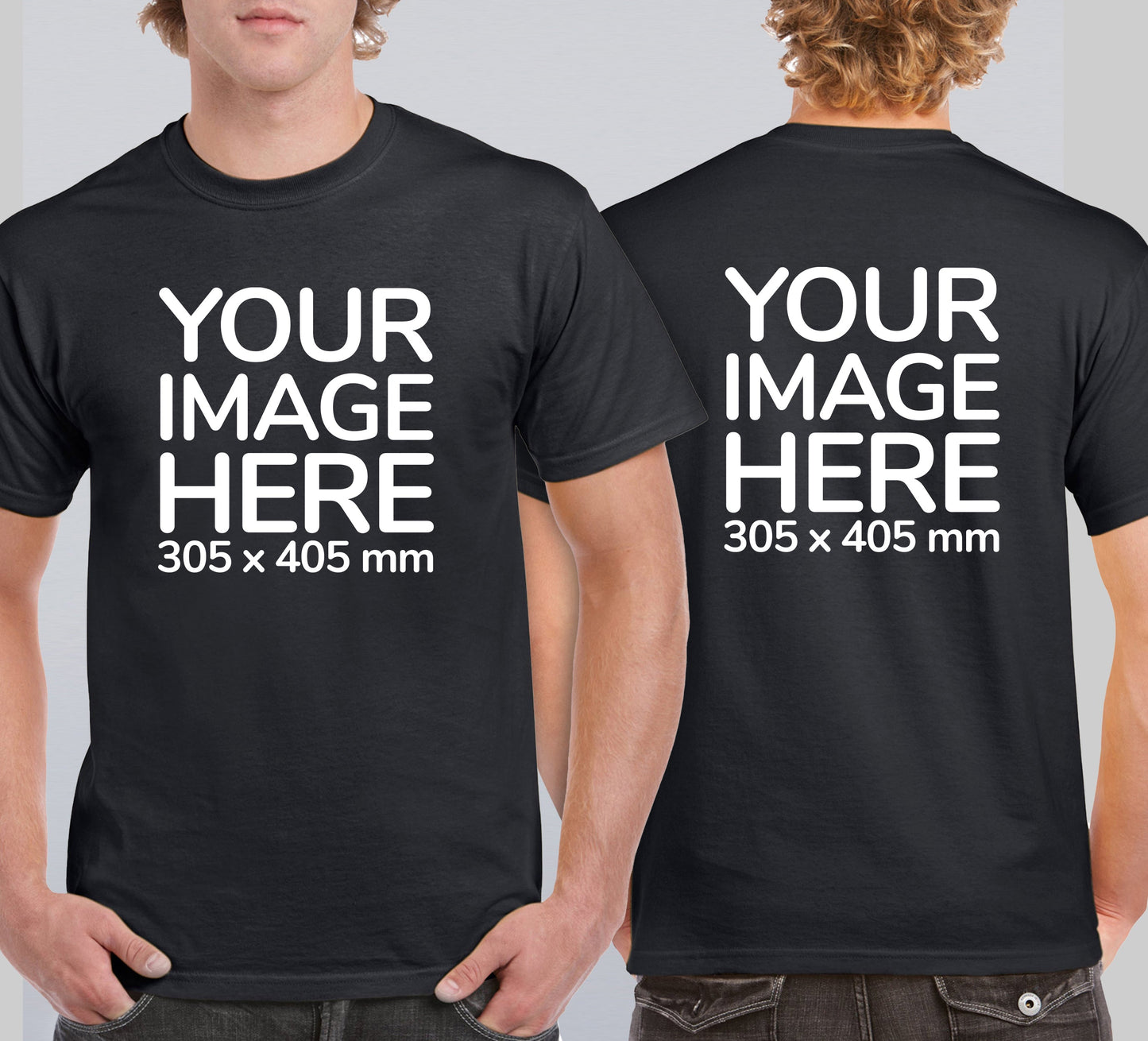 Men's T-Shirt - Front & Back