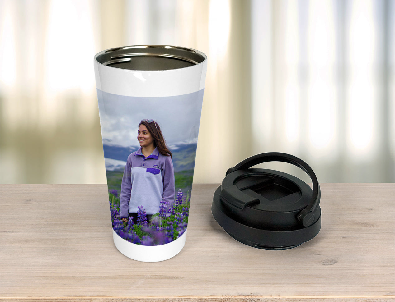 Travel Mug - Stainless Steel - 15oz