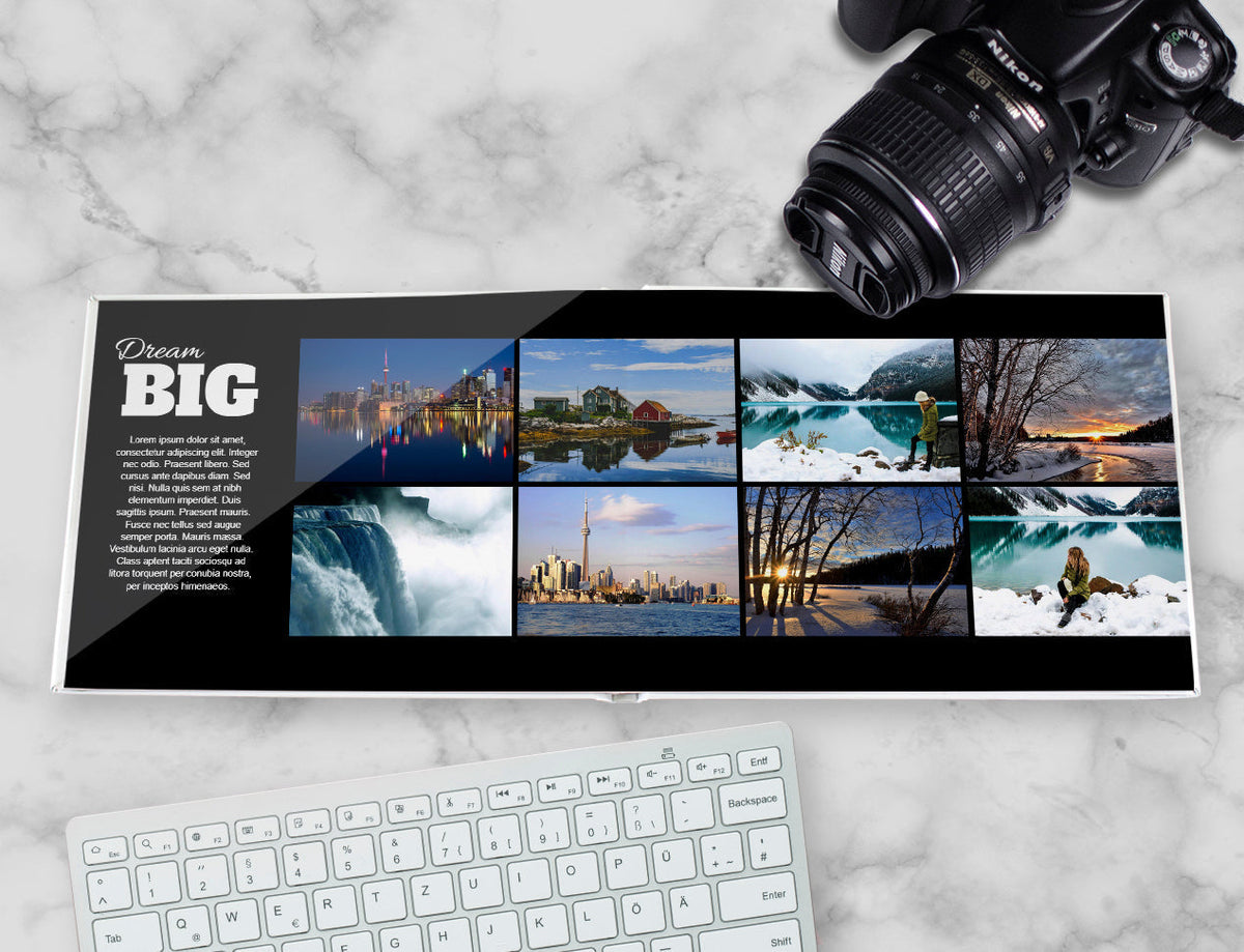 Layflat Hard Cover Photo Book