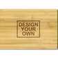 Chopping Board Personalised Cutting Board Design Your Own -Standard