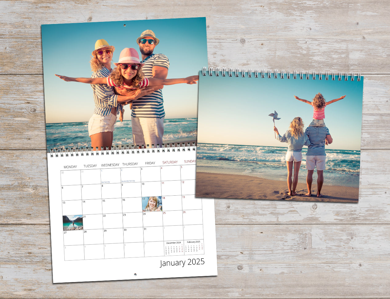 Photo Wall Calendar - 2025 Calendars - printed in NZ