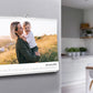 Custom A3 landscape gallery photo wall calendar, spiral-bound, hanging on a wall