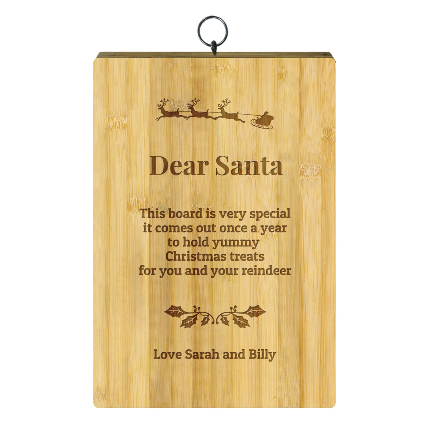 Chopping Board - Standard - Santa Treats