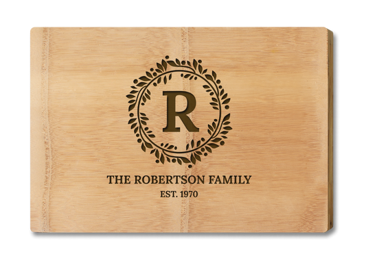 Chopping Board - Premium - Monogram Family