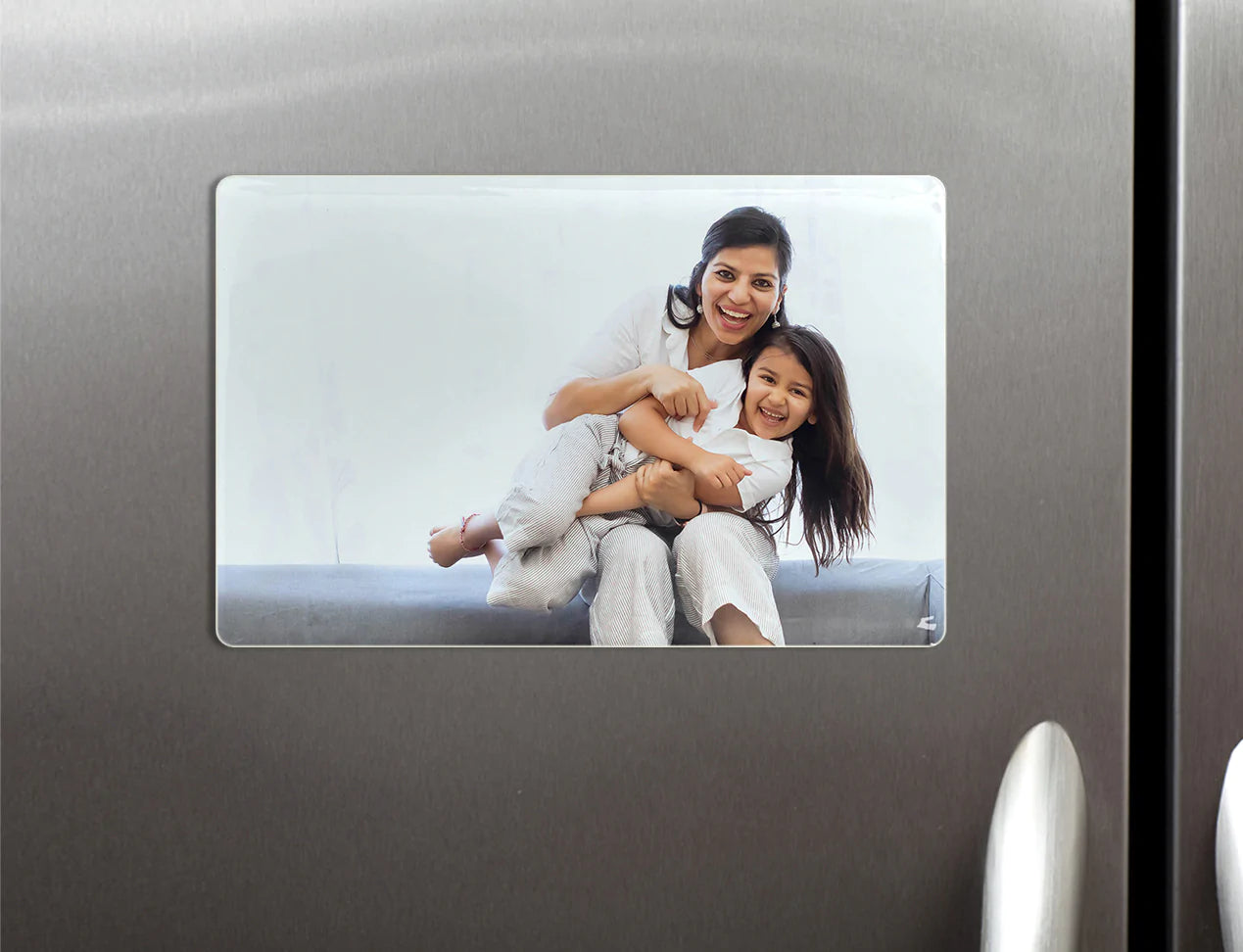 Porcelain Photo Magnet - rectangle shaped